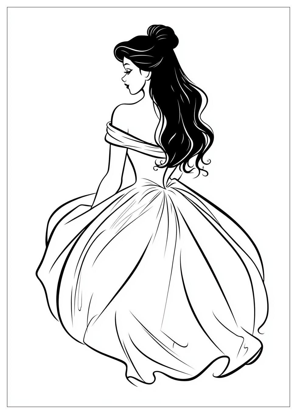 Kolorowanki Do Druku Disney Princess 2
