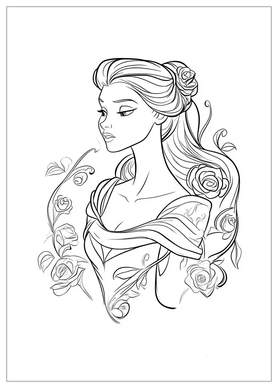 Kolorowanki Do Druku Disney Princess 20