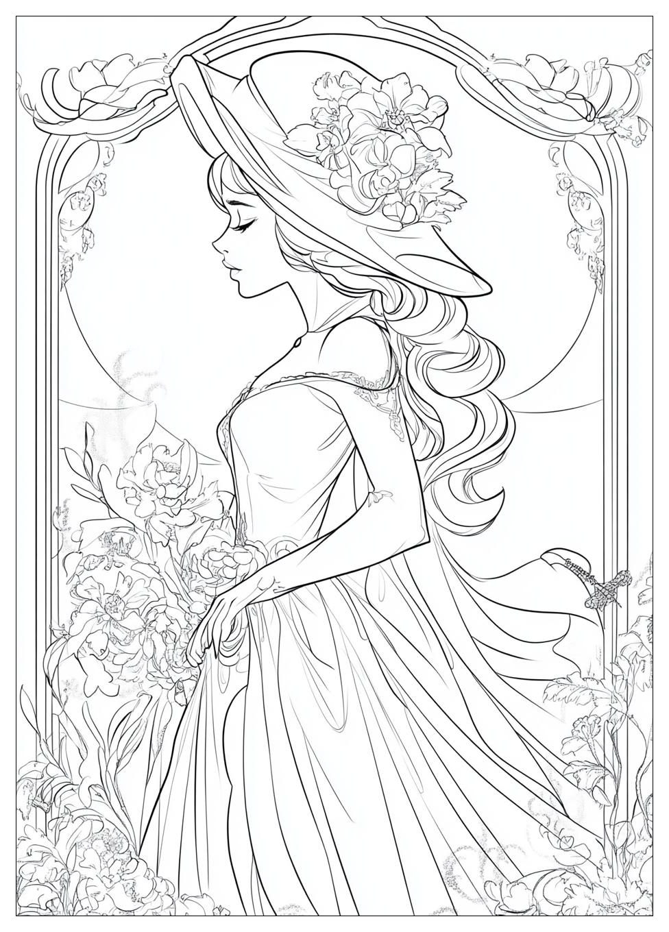 Kolorowanki Do Druku Disney Princess 22