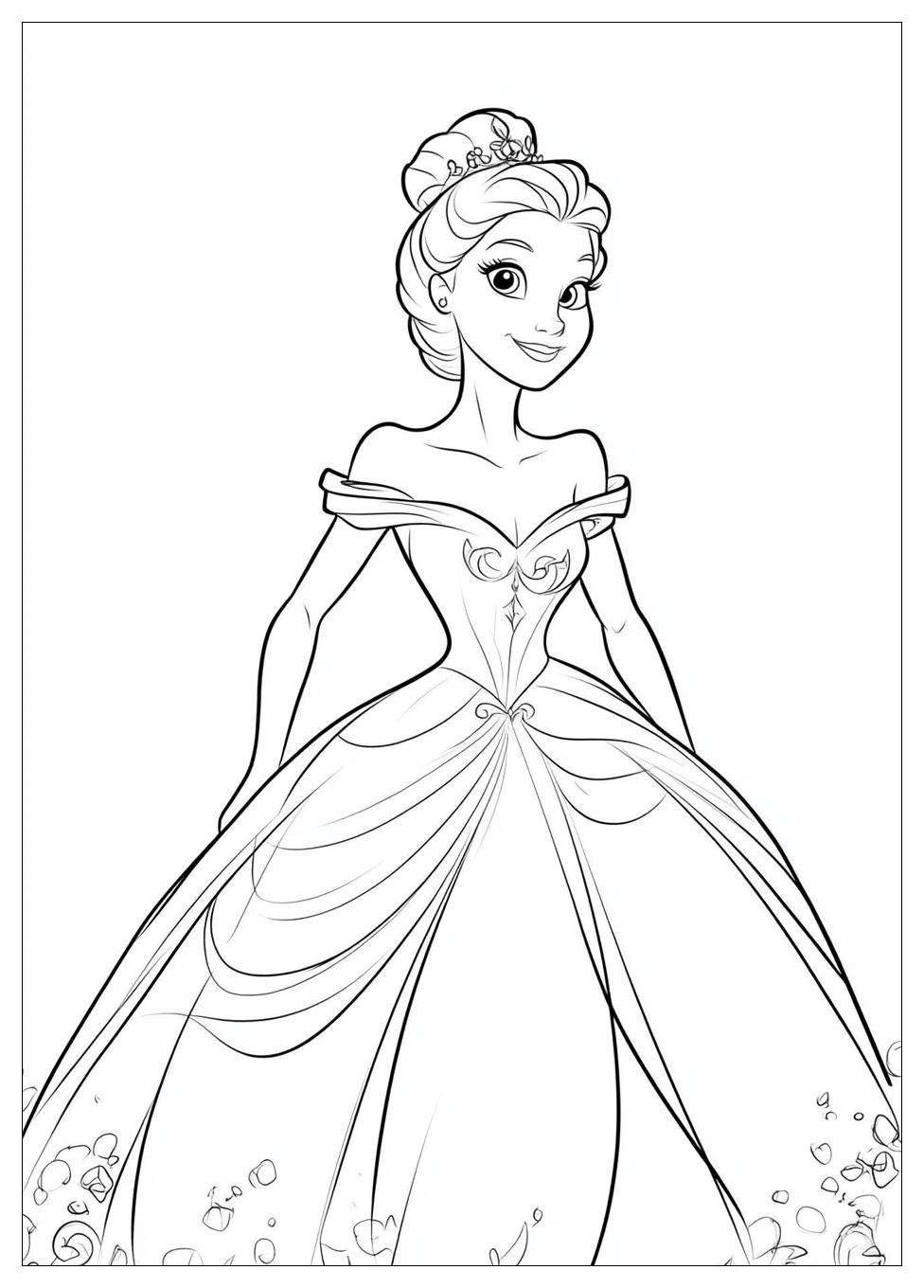 Kolorowanki Do Druku Disney Princess 6