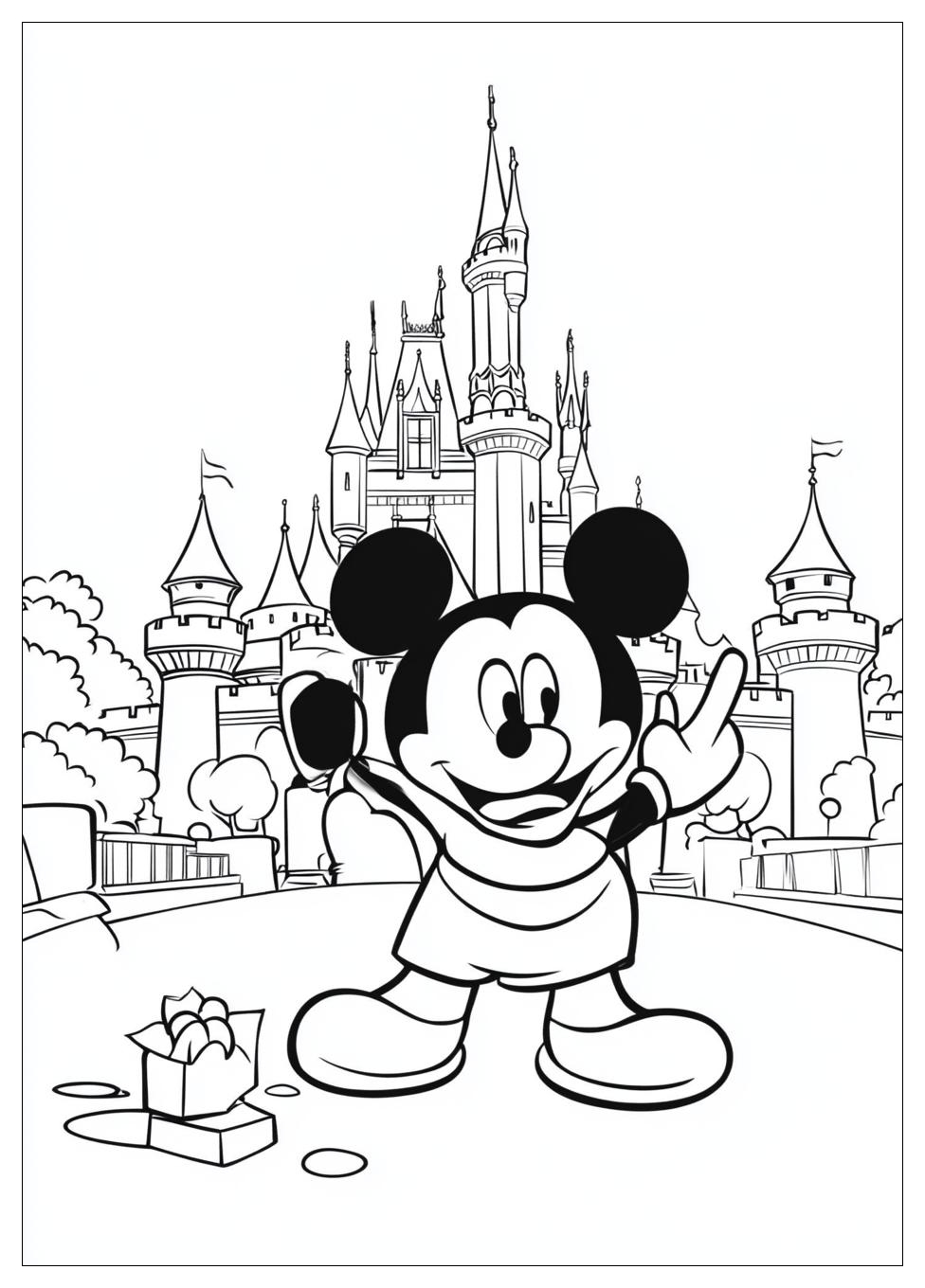 Kolorowanki Do Druku Disneyland 12