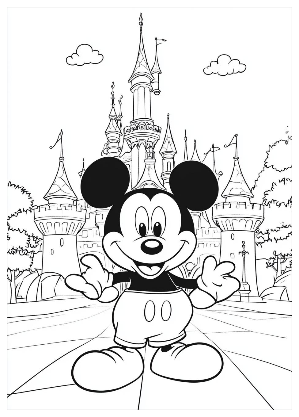 Kolorowanki Do Druku Disneyland 18