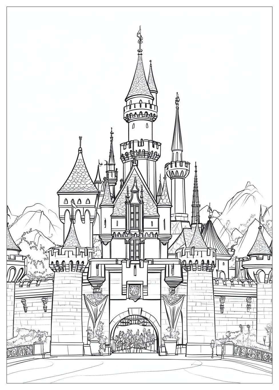 Kolorowanki Do Druku Disneyland 22