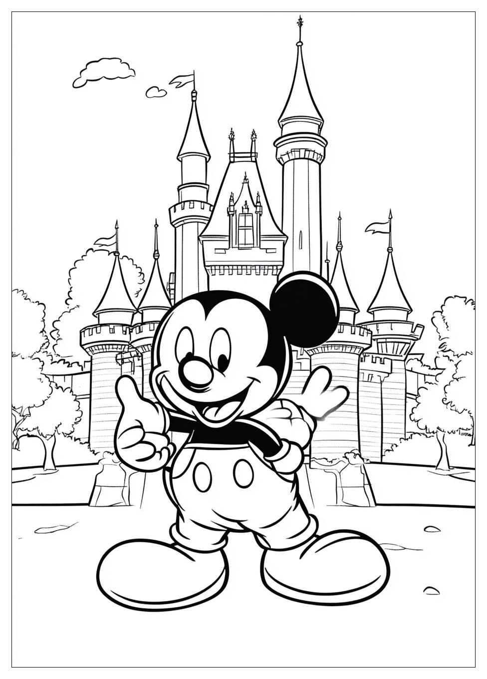 Kolorowanki Do Druku Disneyland 3