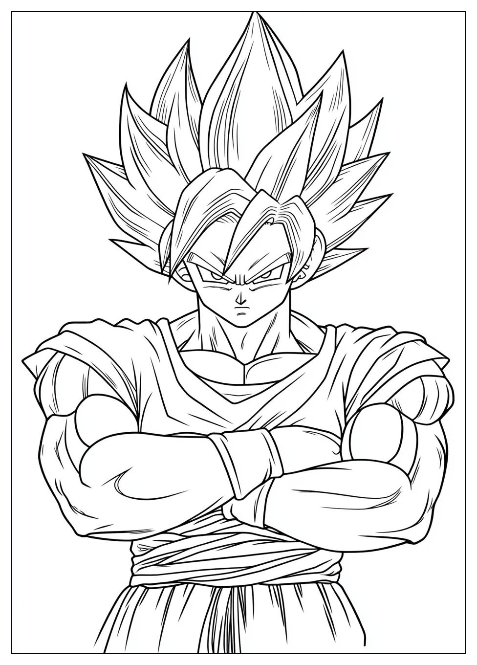 Kolorowanki Do Druku Dragon Ball Z 1
