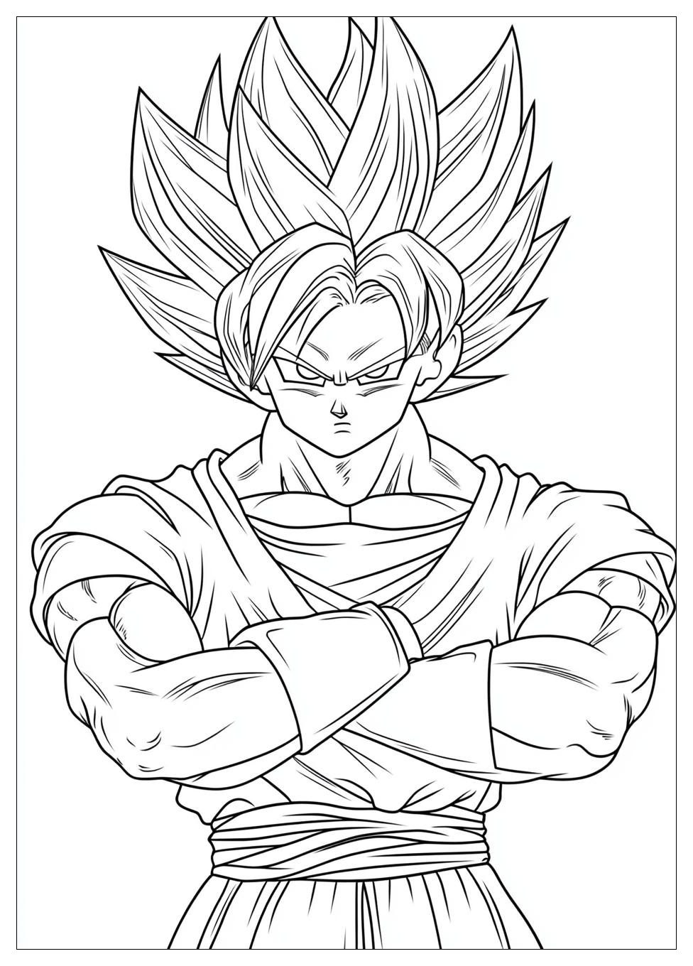 Kolorowanki Do Druku Dragon Ball Z 10