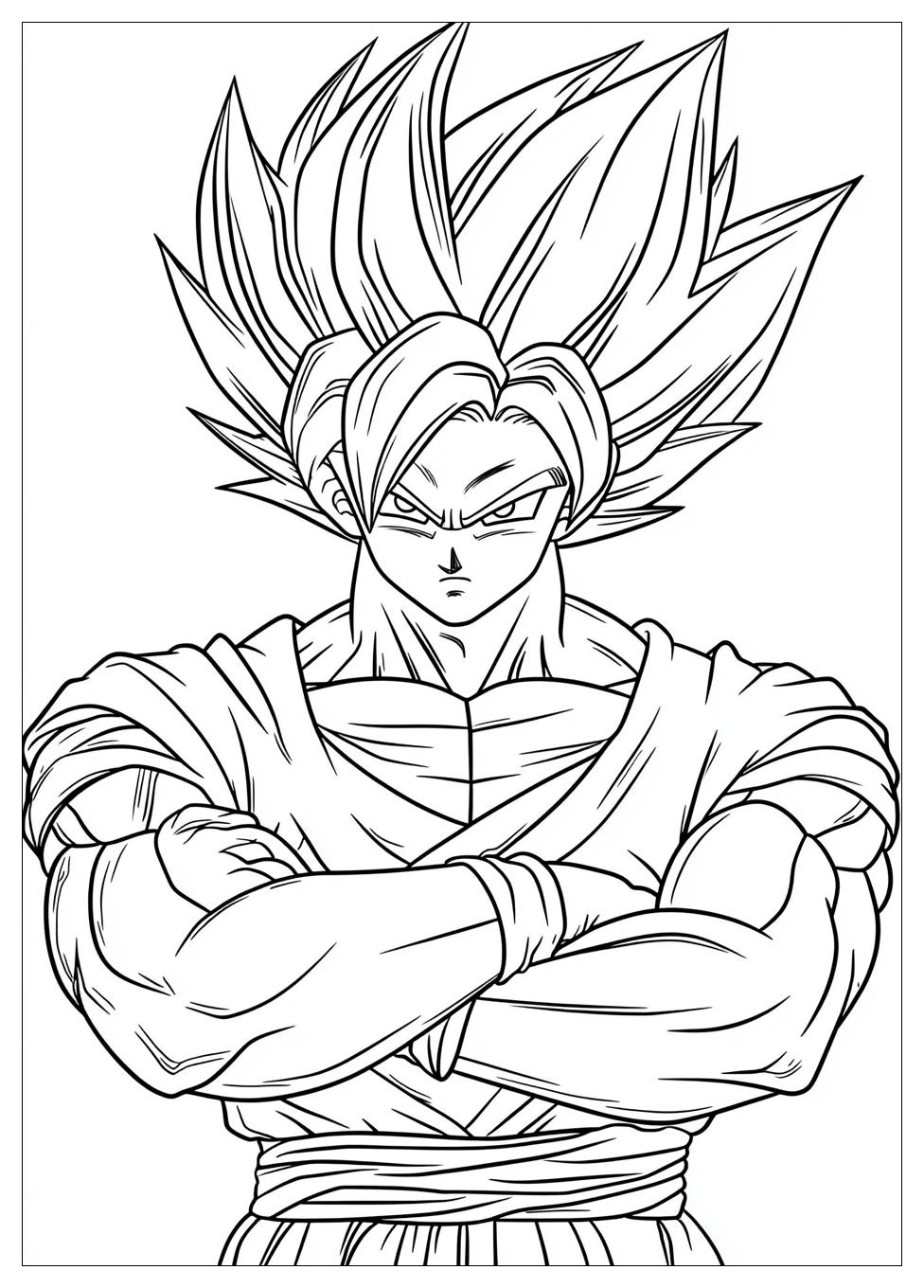 Kolorowanki Do Druku Dragon Ball Z 12