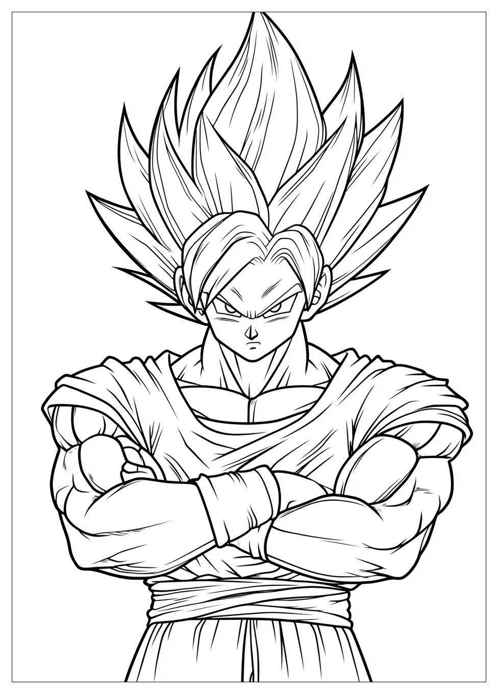 Kolorowanki Do Druku Dragon Ball Z 14