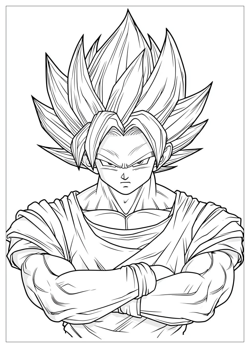 Kolorowanki Do Druku Dragon Ball Z 15