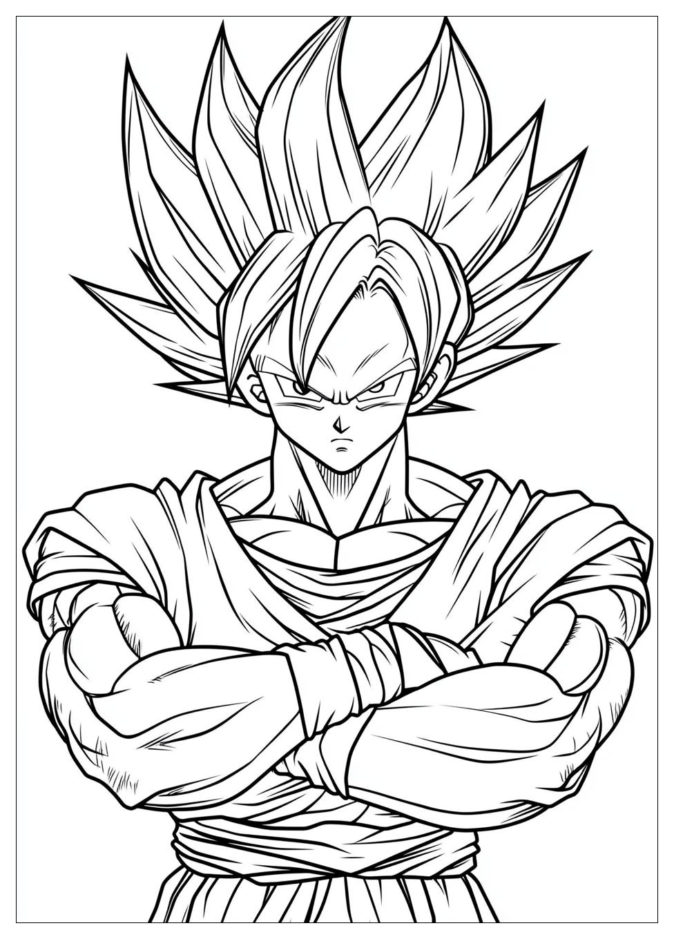 Kolorowanki Do Druku Dragon Ball Z 18