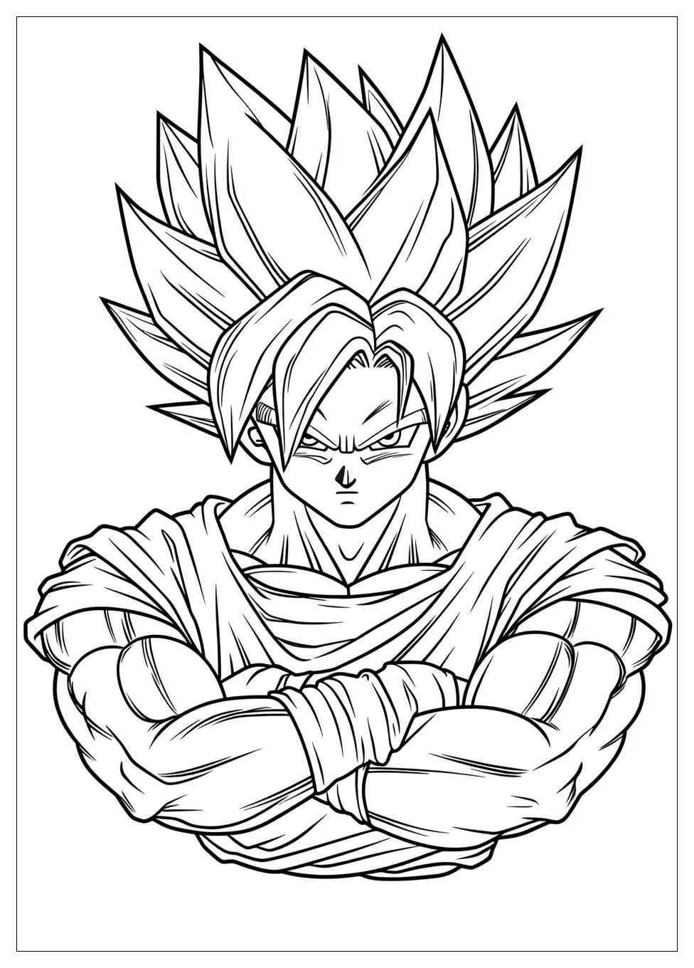 Kolorowanki Do Druku Dragon Ball Z 2