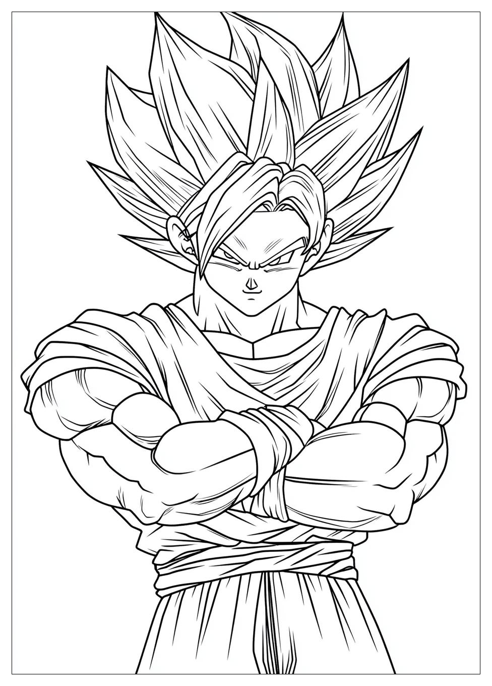 Kolorowanki Do Druku Dragon Ball Z 20