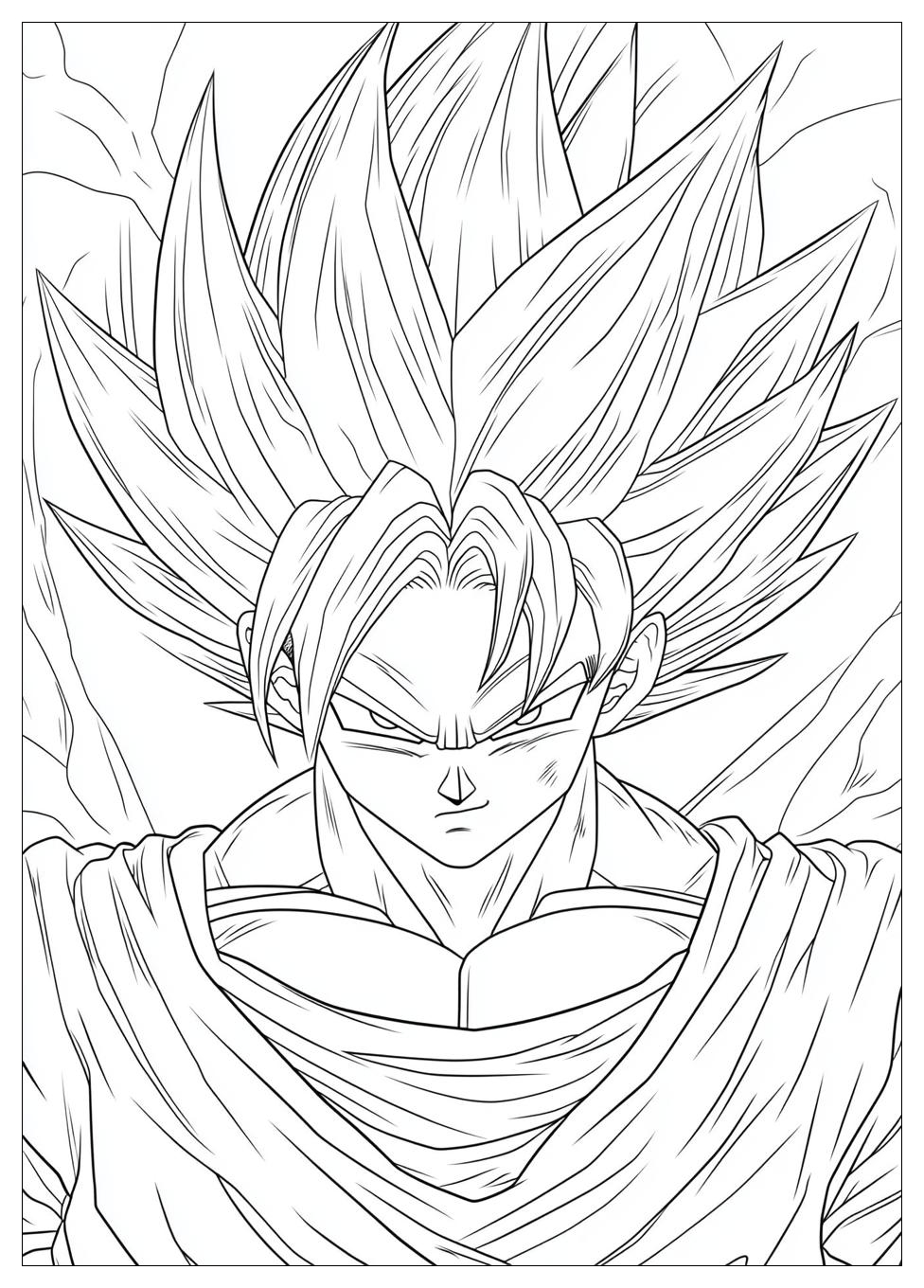 Kolorowanki Do Druku Dragon Ball Z 21