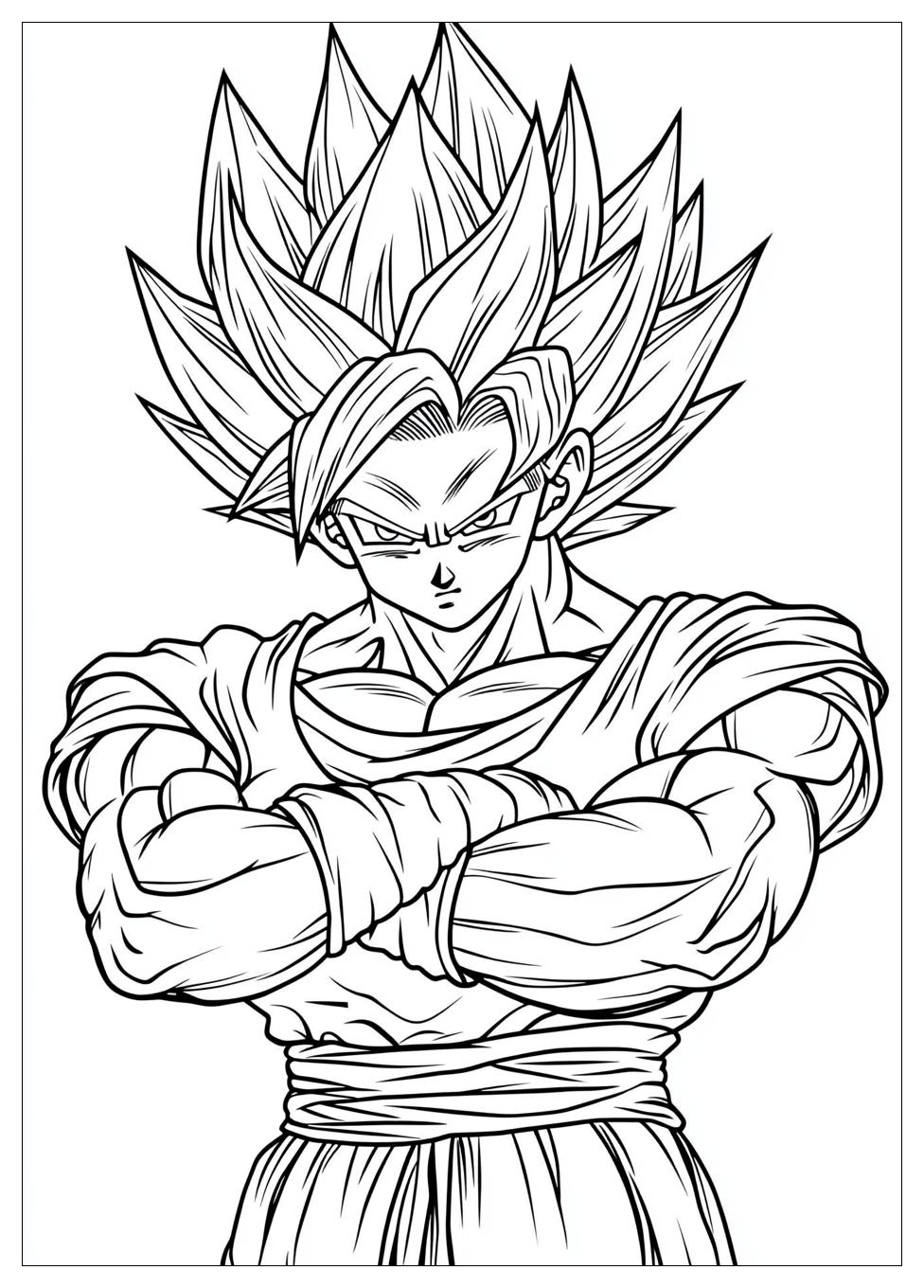 Kolorowanki Do Druku Dragon Ball Z 22