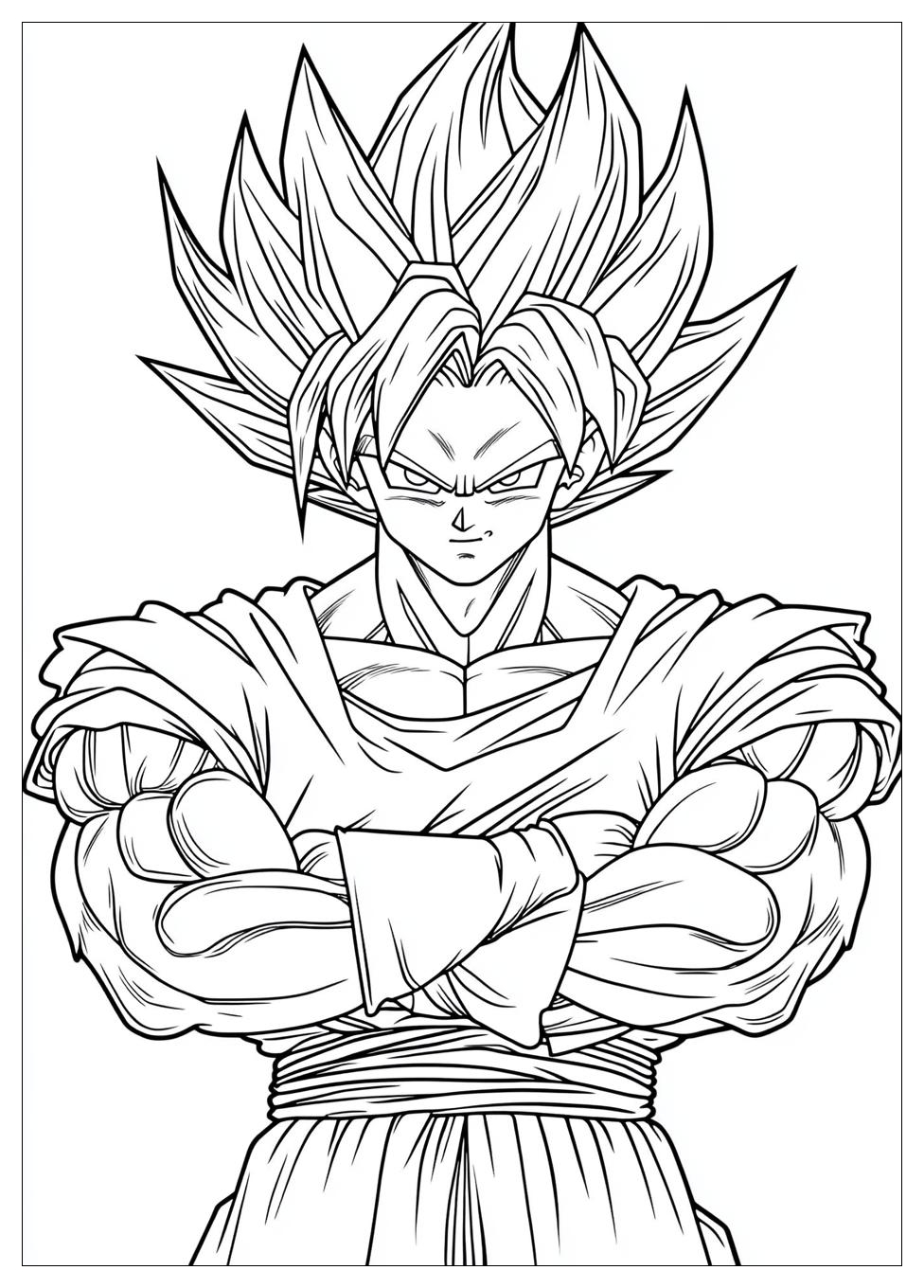 Kolorowanki Do Druku Dragon Ball Z 23