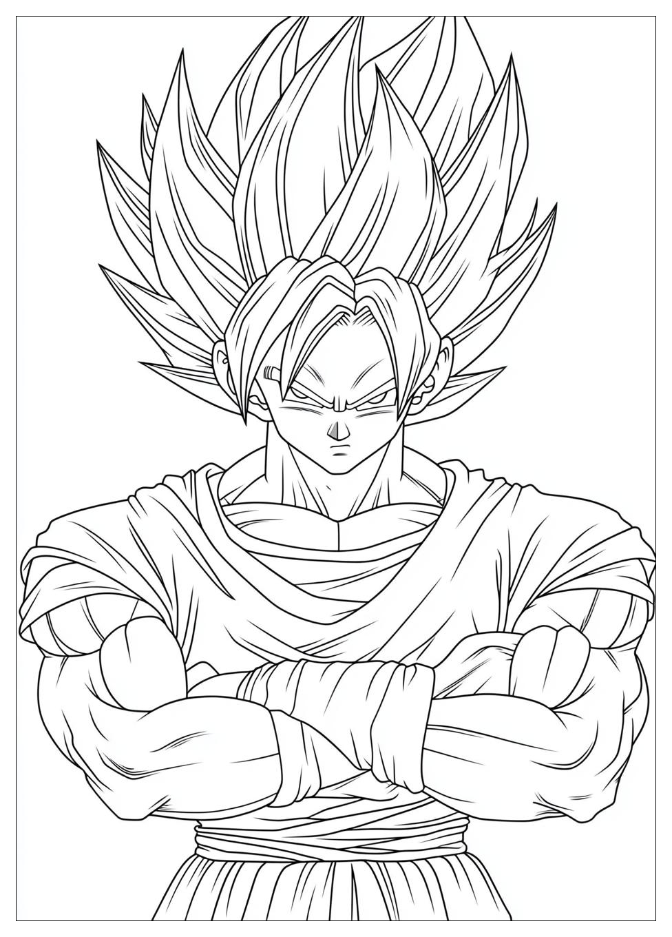 Kolorowanki Do Druku Dragon Ball Z 24