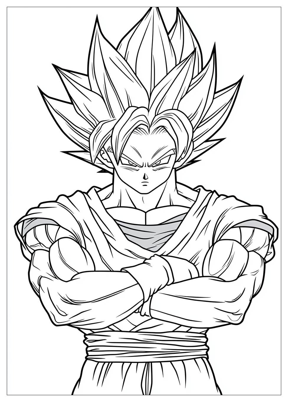 Kolorowanki Do Druku Dragon Ball Z 3