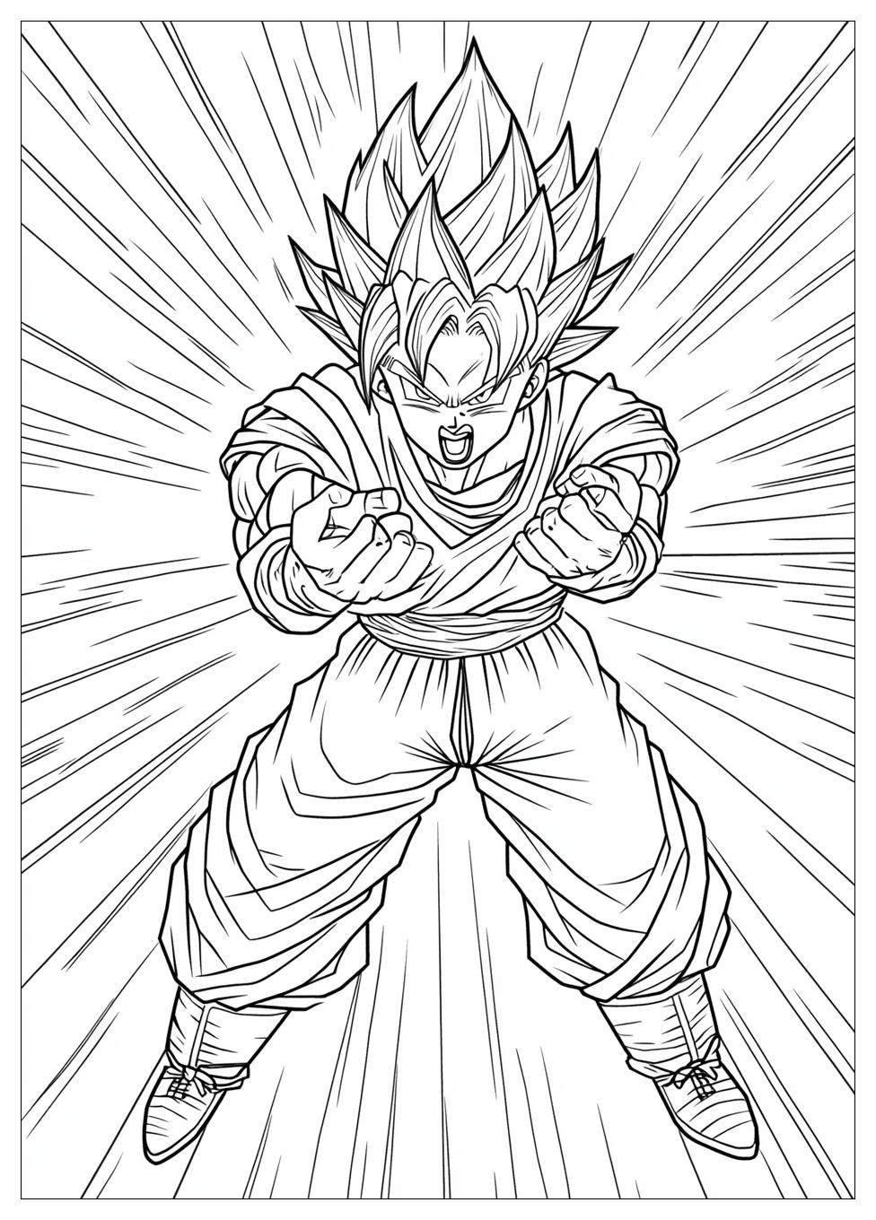 Kolorowanki Do Druku Dragon Ball Z 4