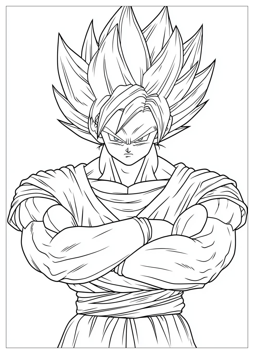 Kolorowanki Do Druku Dragon Ball Z 6