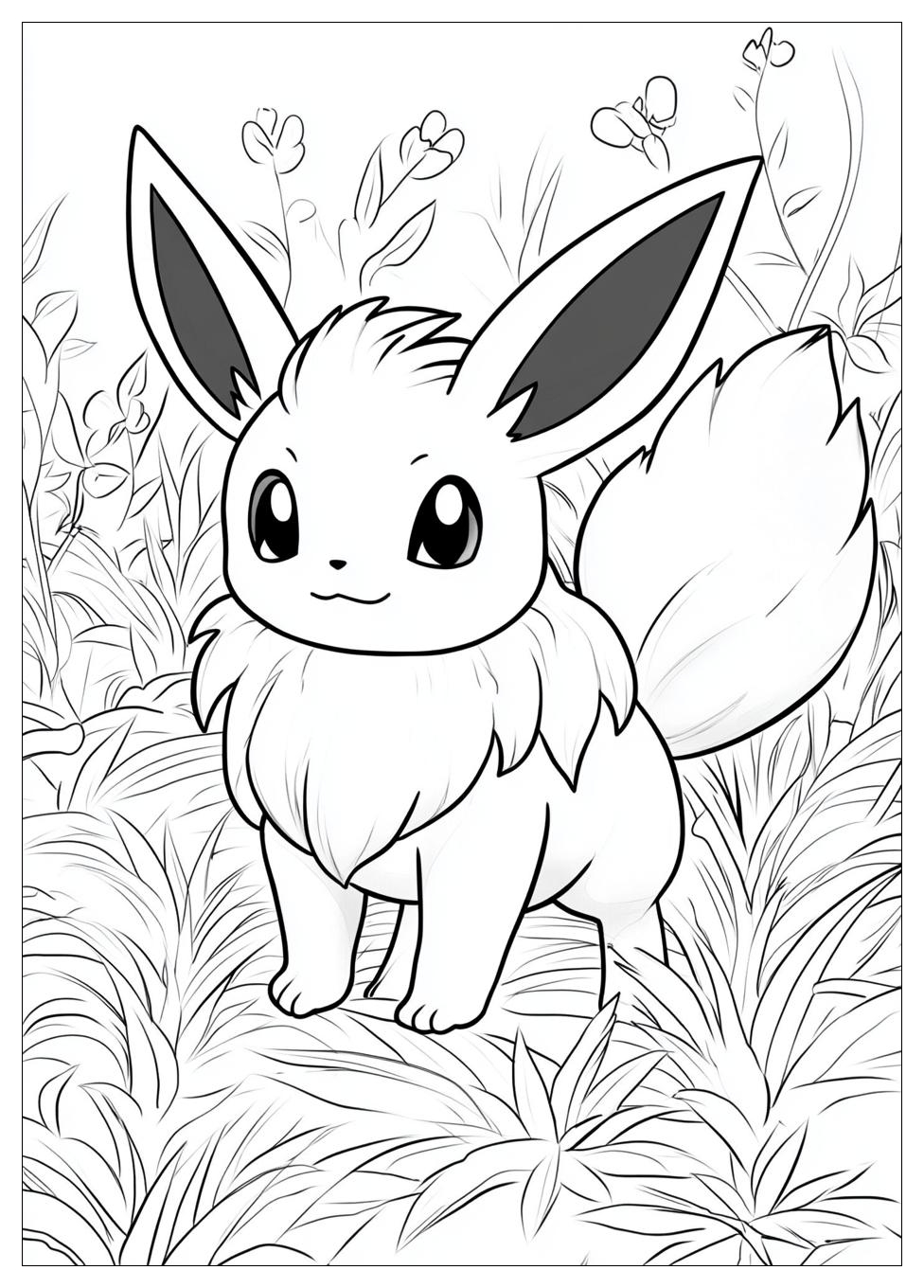 Kolorowanki Do Druku Eevee 1