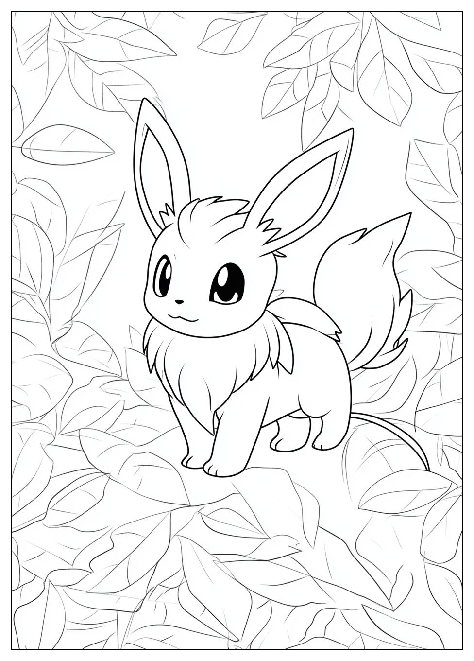 Kolorowanki Do Druku Eevee 13