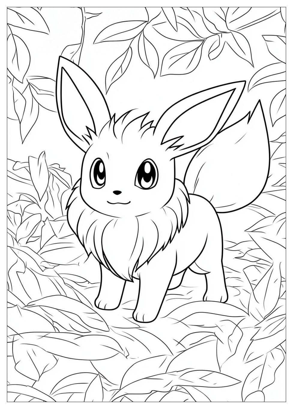 Kolorowanki Do Druku Eevee 14