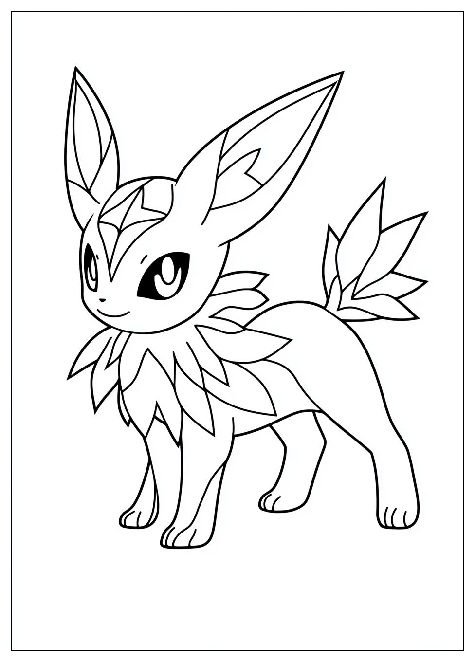 Kolorowanki Do Druku Espeon 1