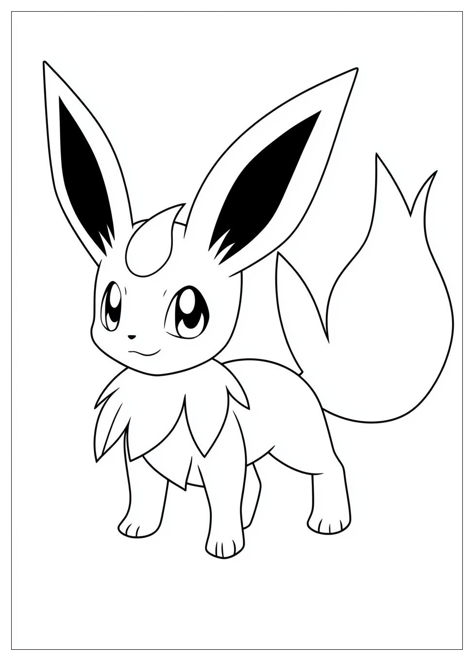 Kolorowanki Do Druku Espeon 12