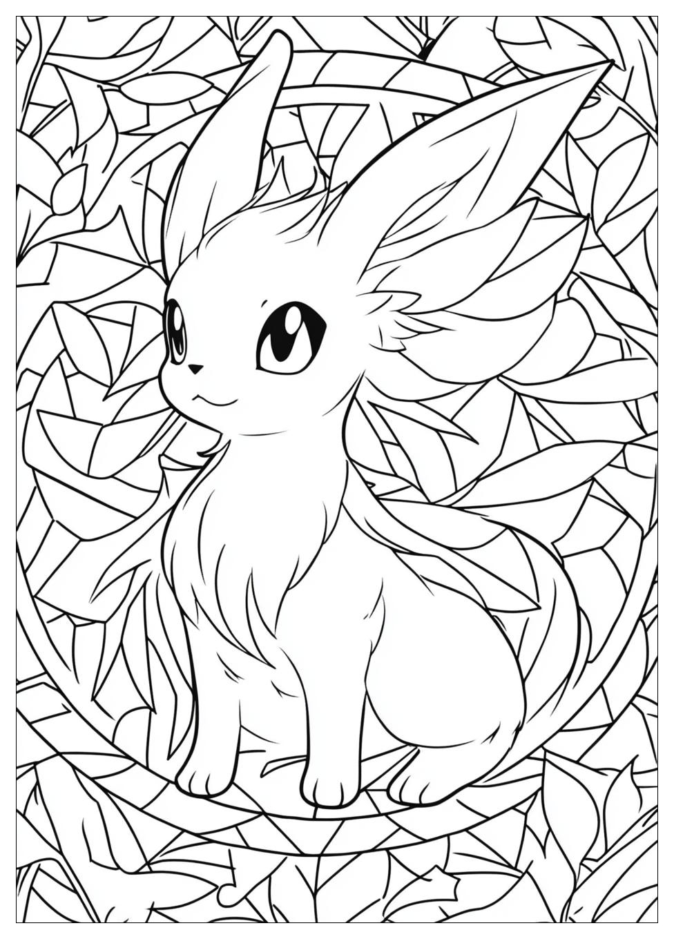 Kolorowanki Do Druku Espeon 23