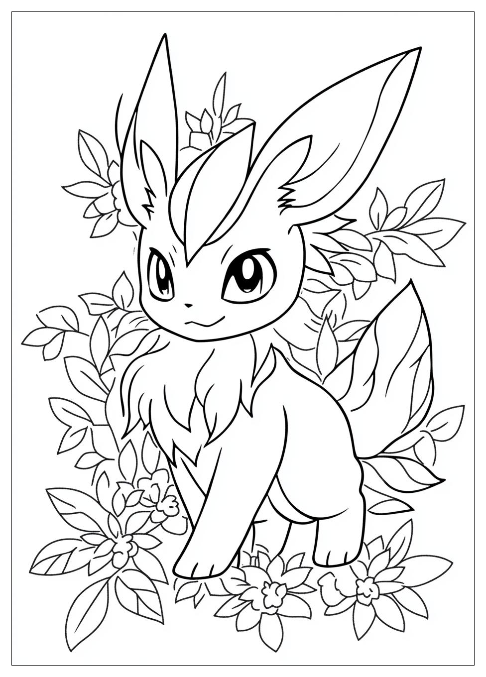 Kolorowanki Do Druku Espeon 24