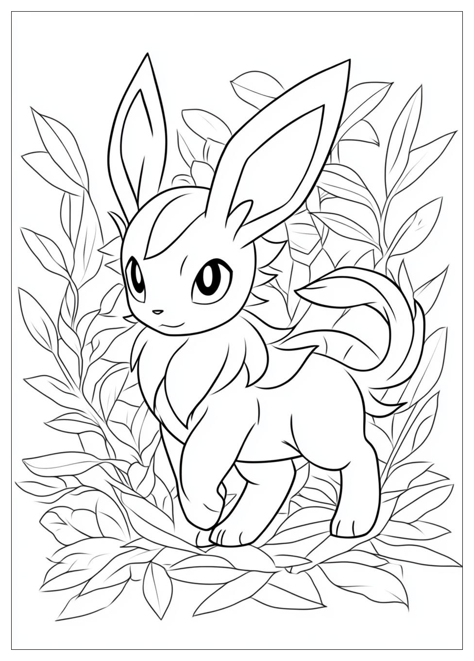 Kolorowanki Do Druku Espeon 3