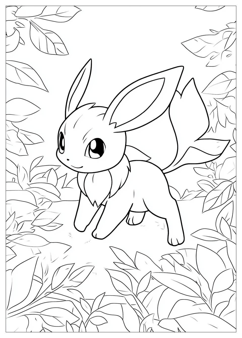 Kolorowanki Do Druku Espeon 6
