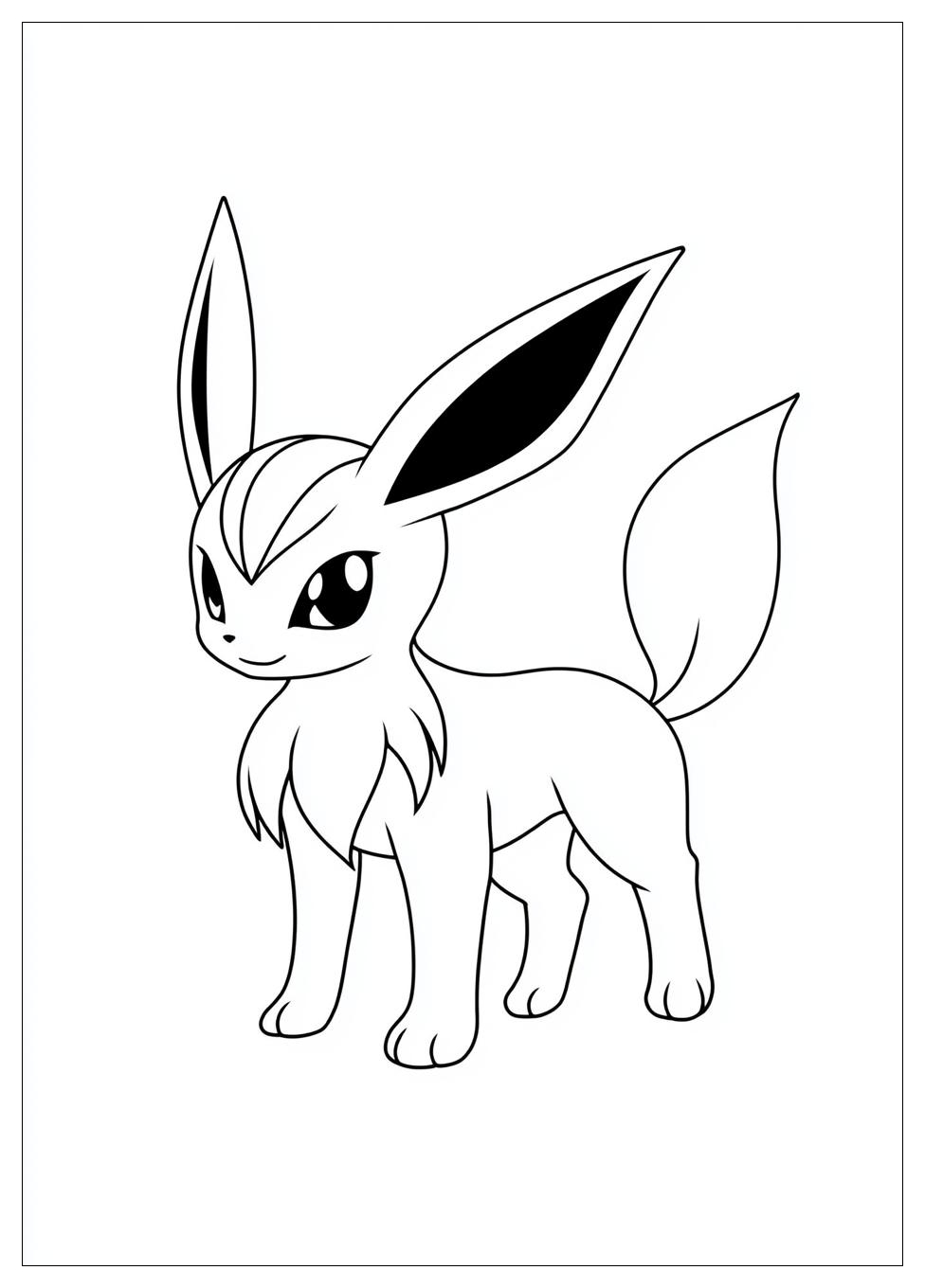 Kolorowanki Do Druku Espeon 7