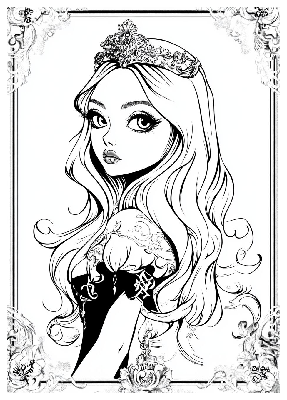 Kolorowanki Do Druku Ever After High 17