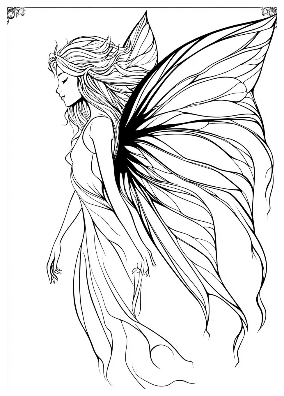 Kolorowanki Do Druku Fairy 1