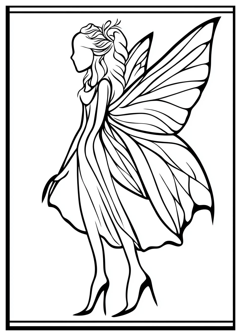 Kolorowanki Do Druku Fairy 13