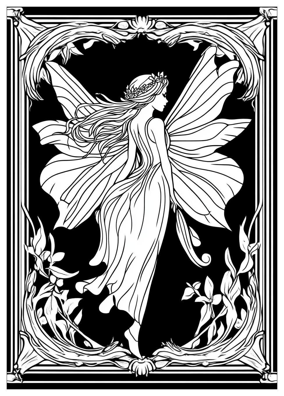 Kolorowanki Do Druku Fairy 14