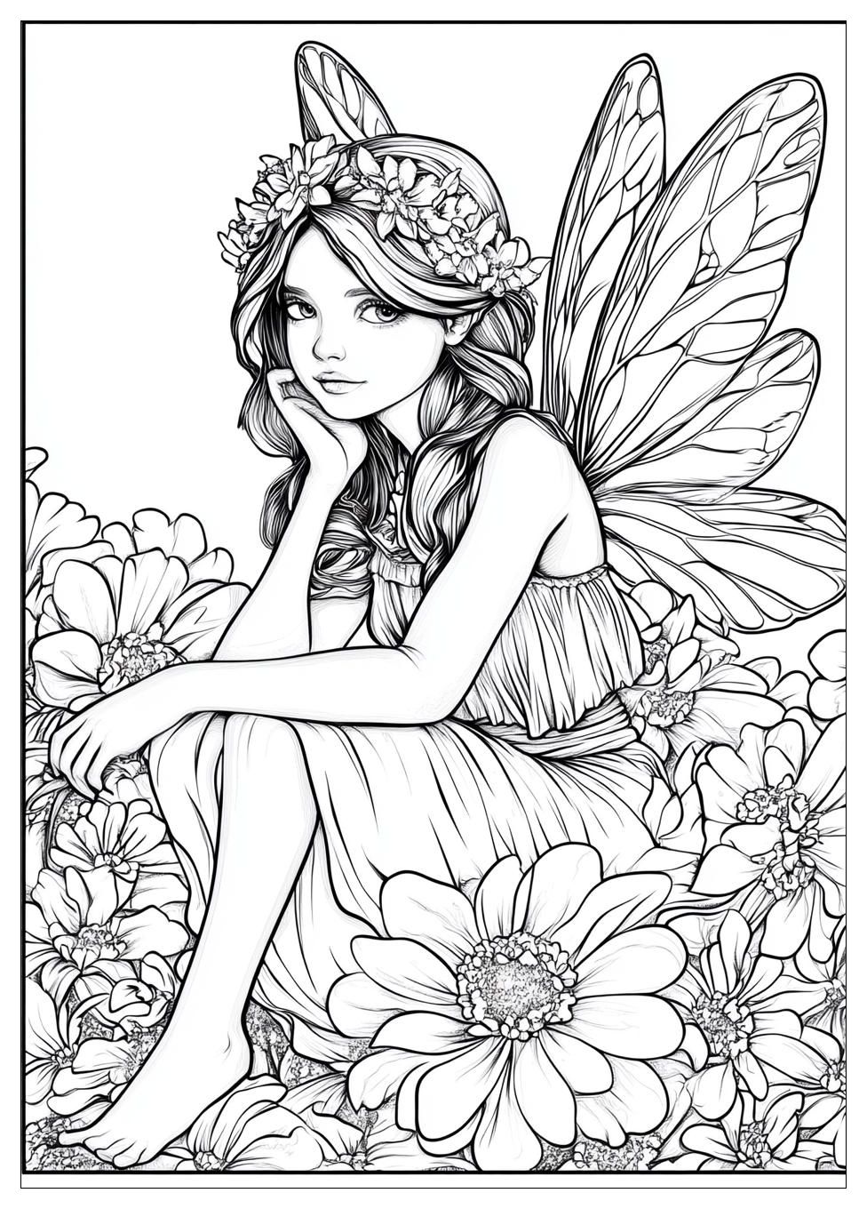 Kolorowanki Do Druku Fairy 16