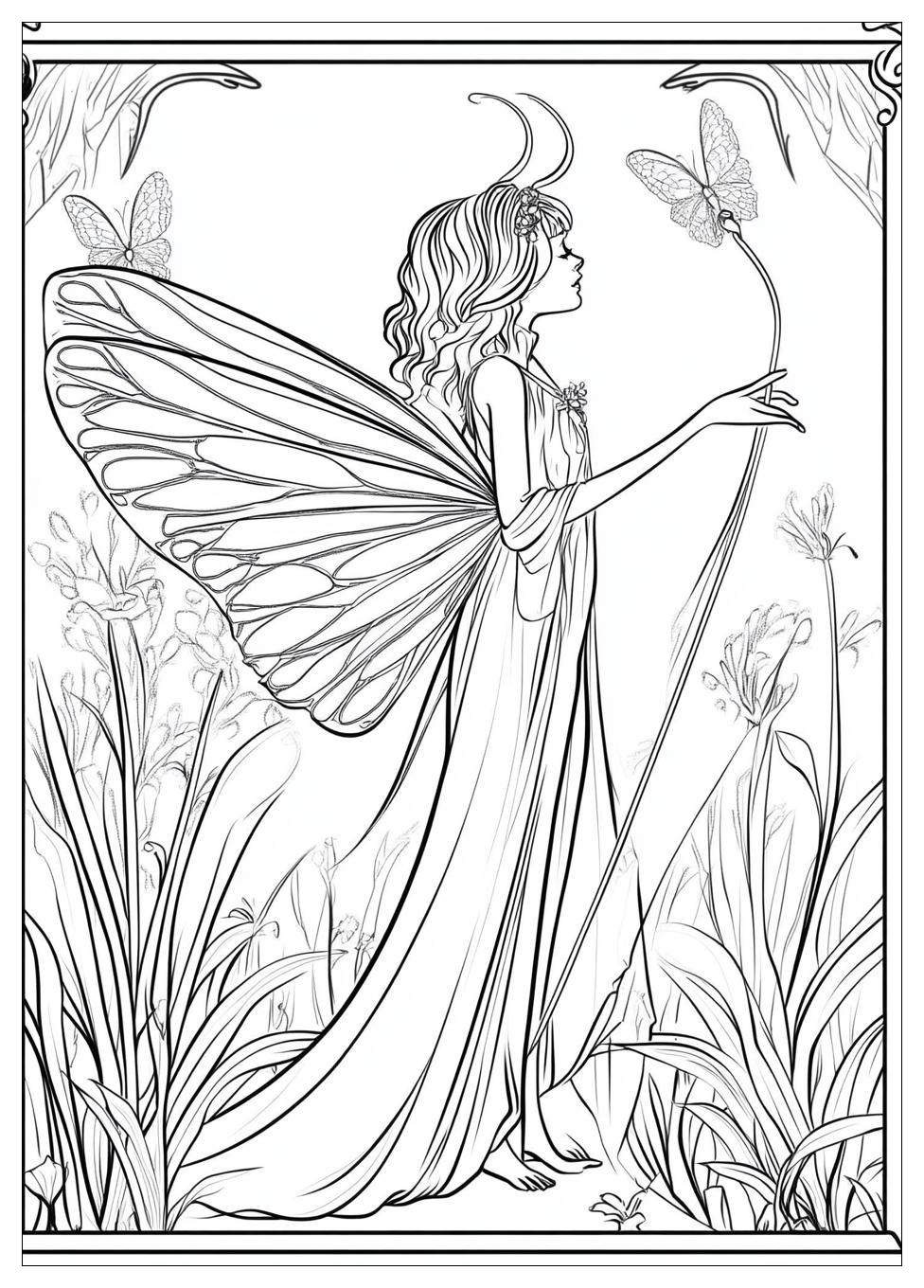 Kolorowanki Do Druku Fairy 17