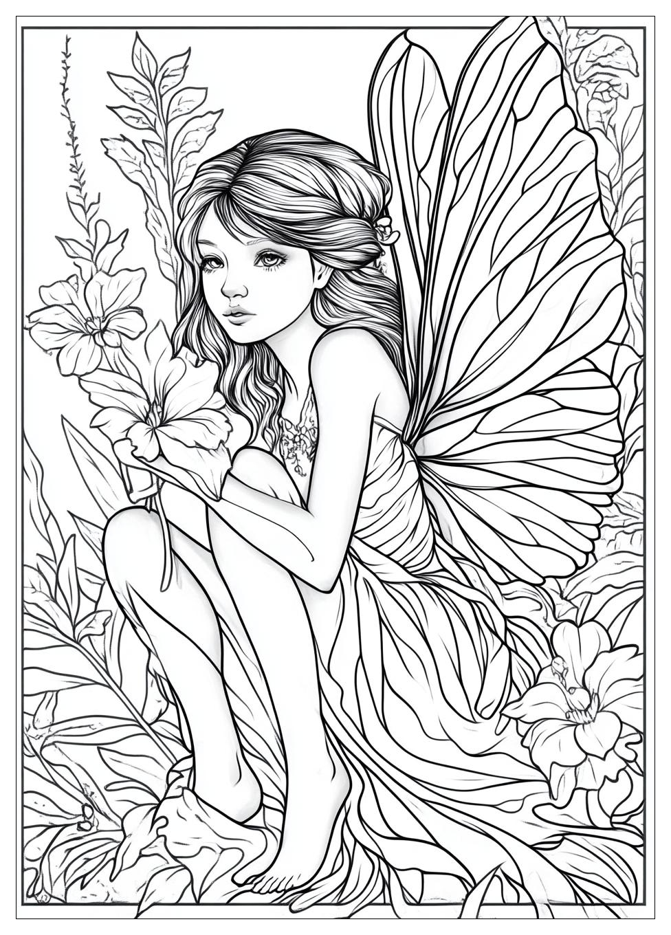 Kolorowanki Do Druku Fairy 19