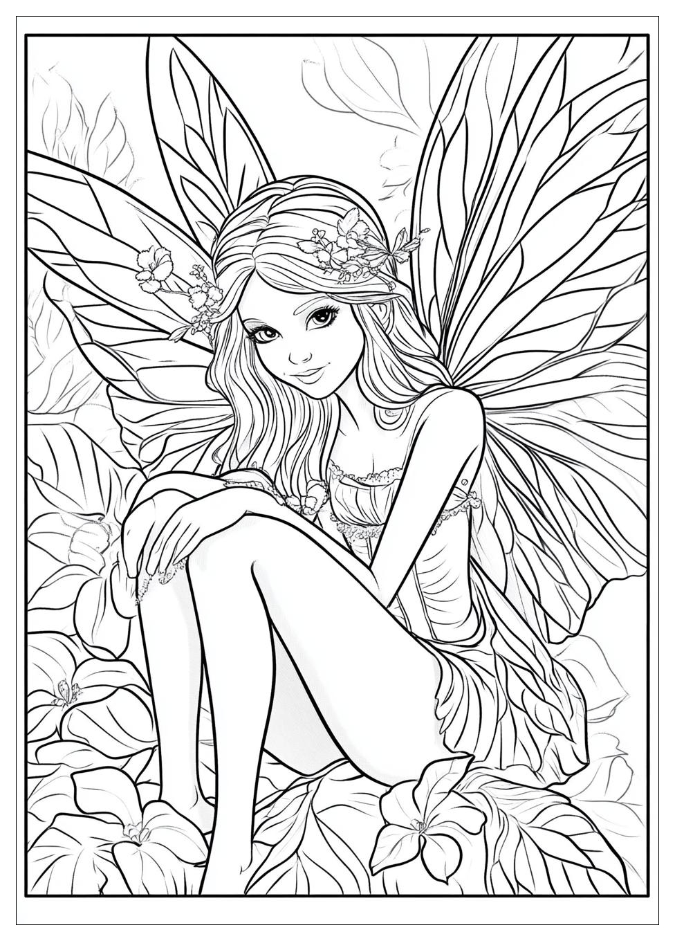 Kolorowanki Do Druku Fairy 2