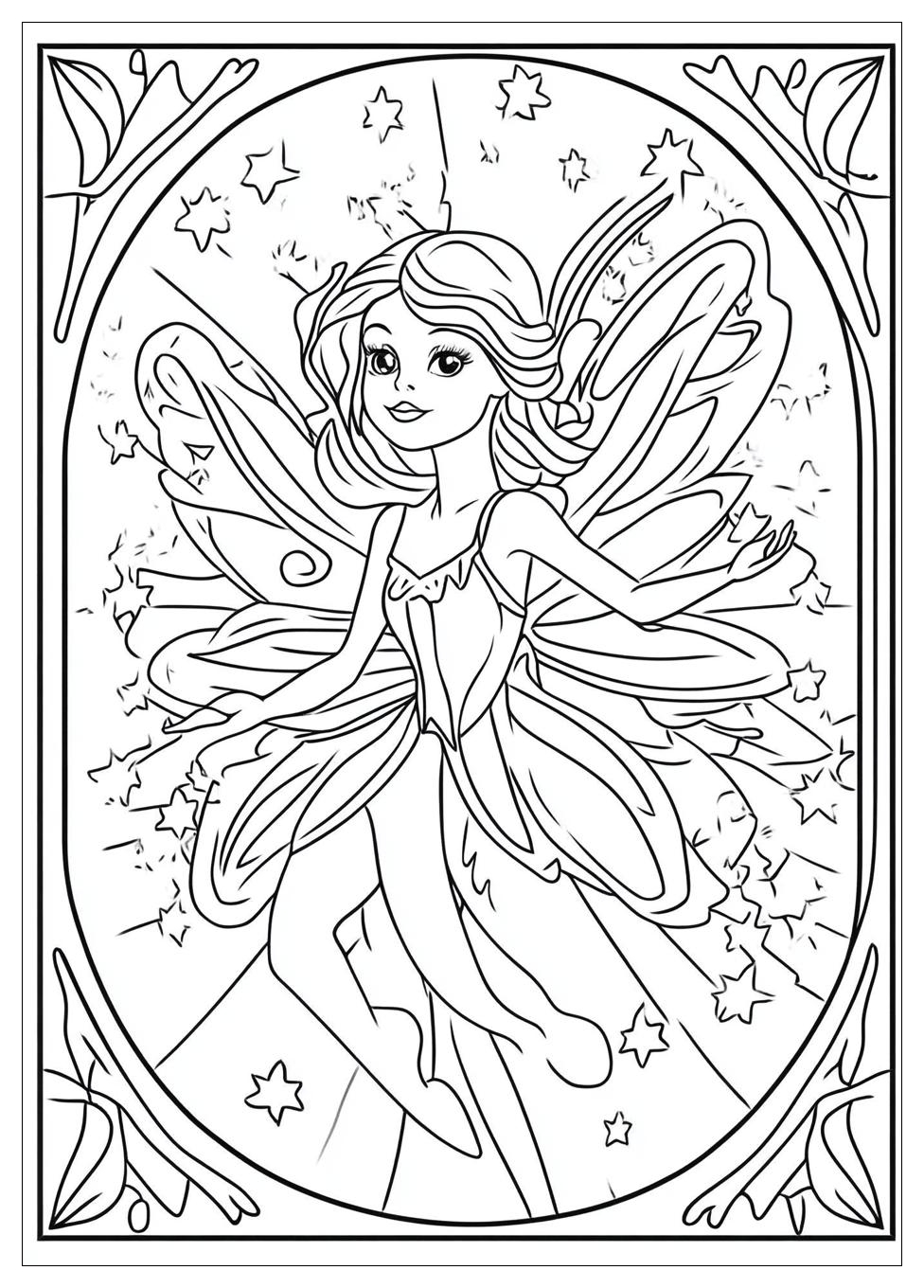 Kolorowanki Do Druku Fairy 4