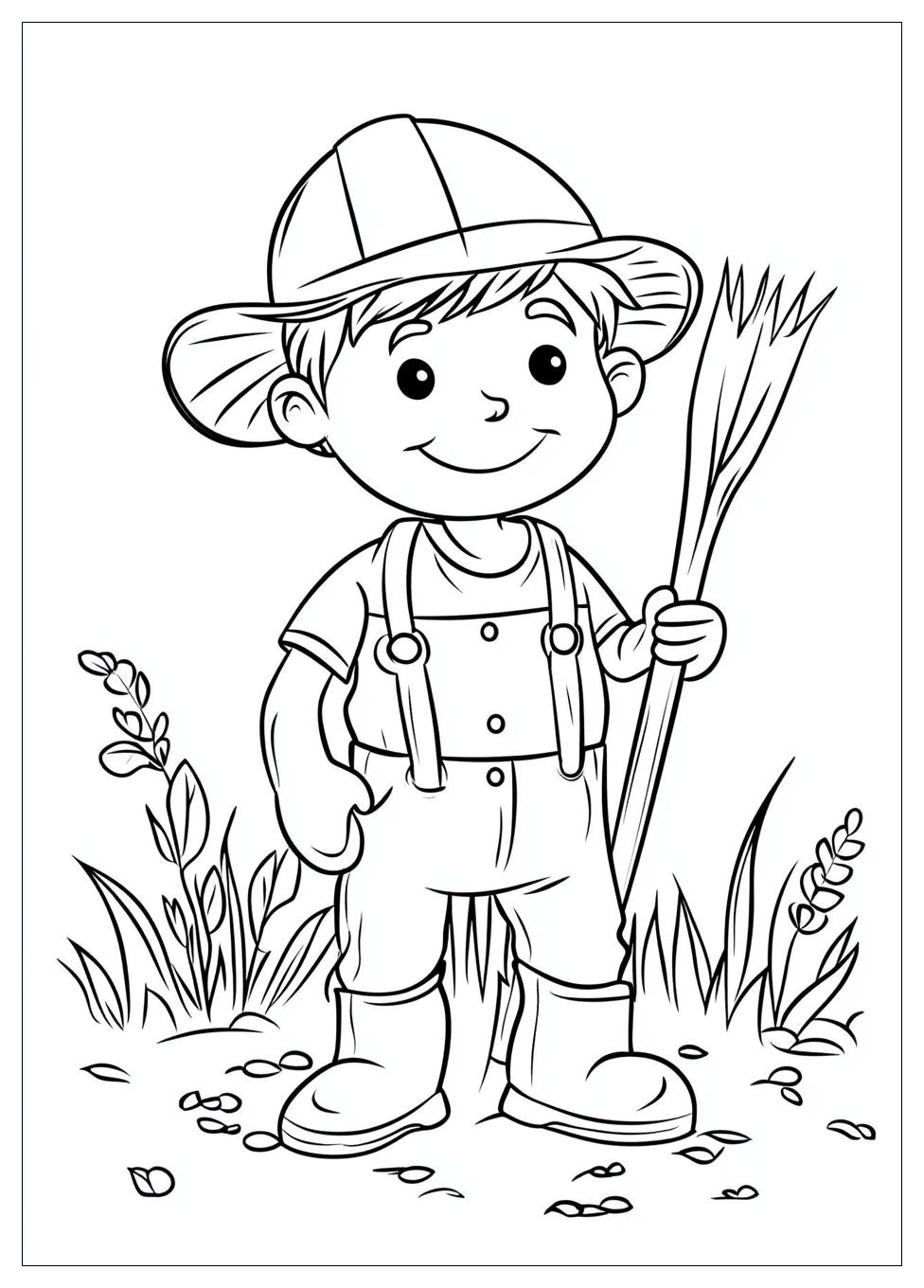 Kolorowanki Do Druku Farmer 10