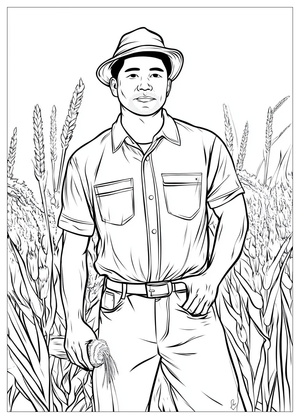 Kolorowanki Do Druku Farmer 13