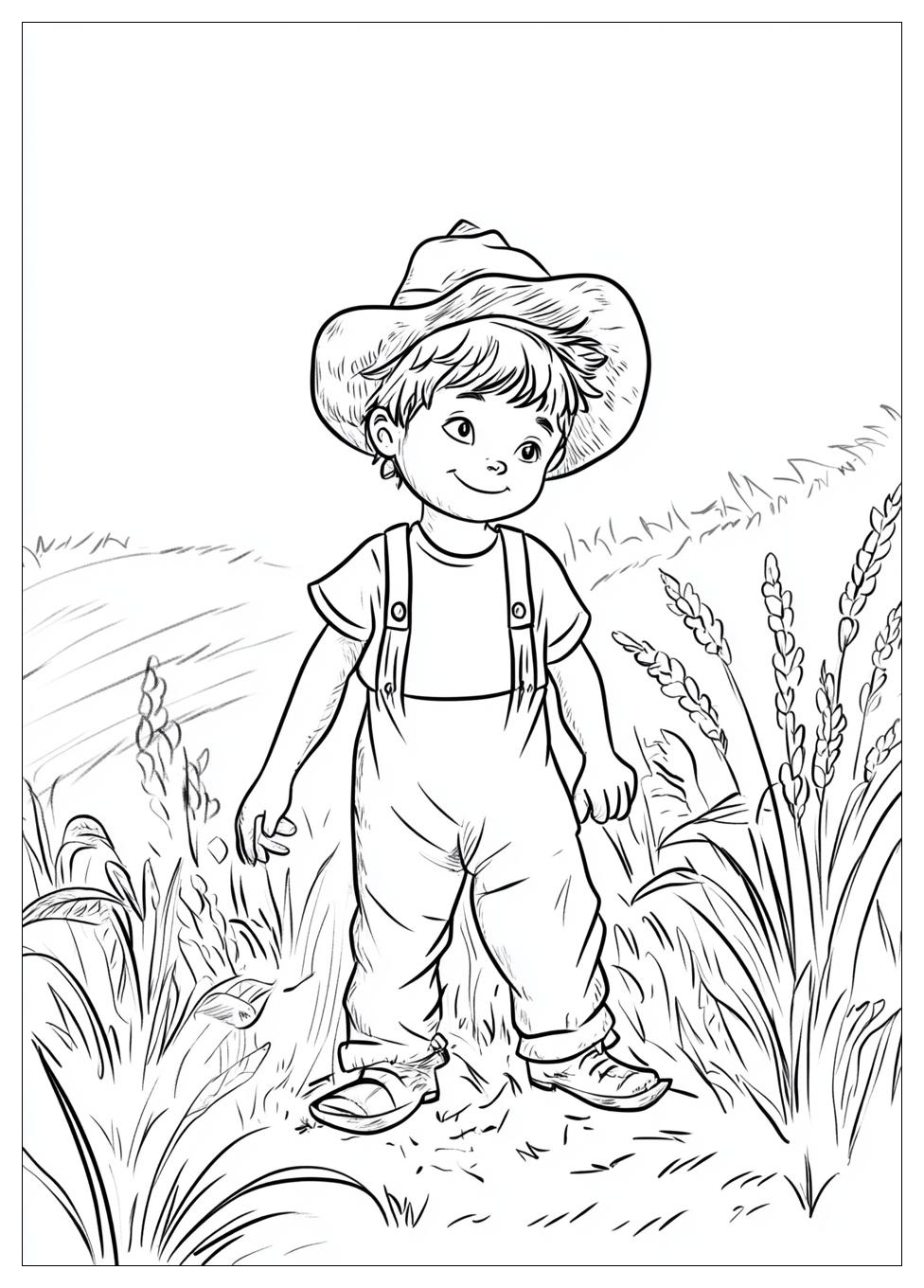 Kolorowanki Do Druku Farmer 18