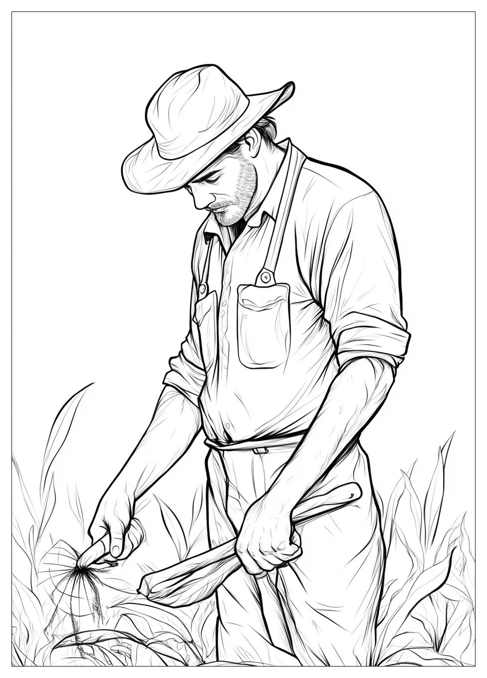 Kolorowanki Do Druku Farmer 24