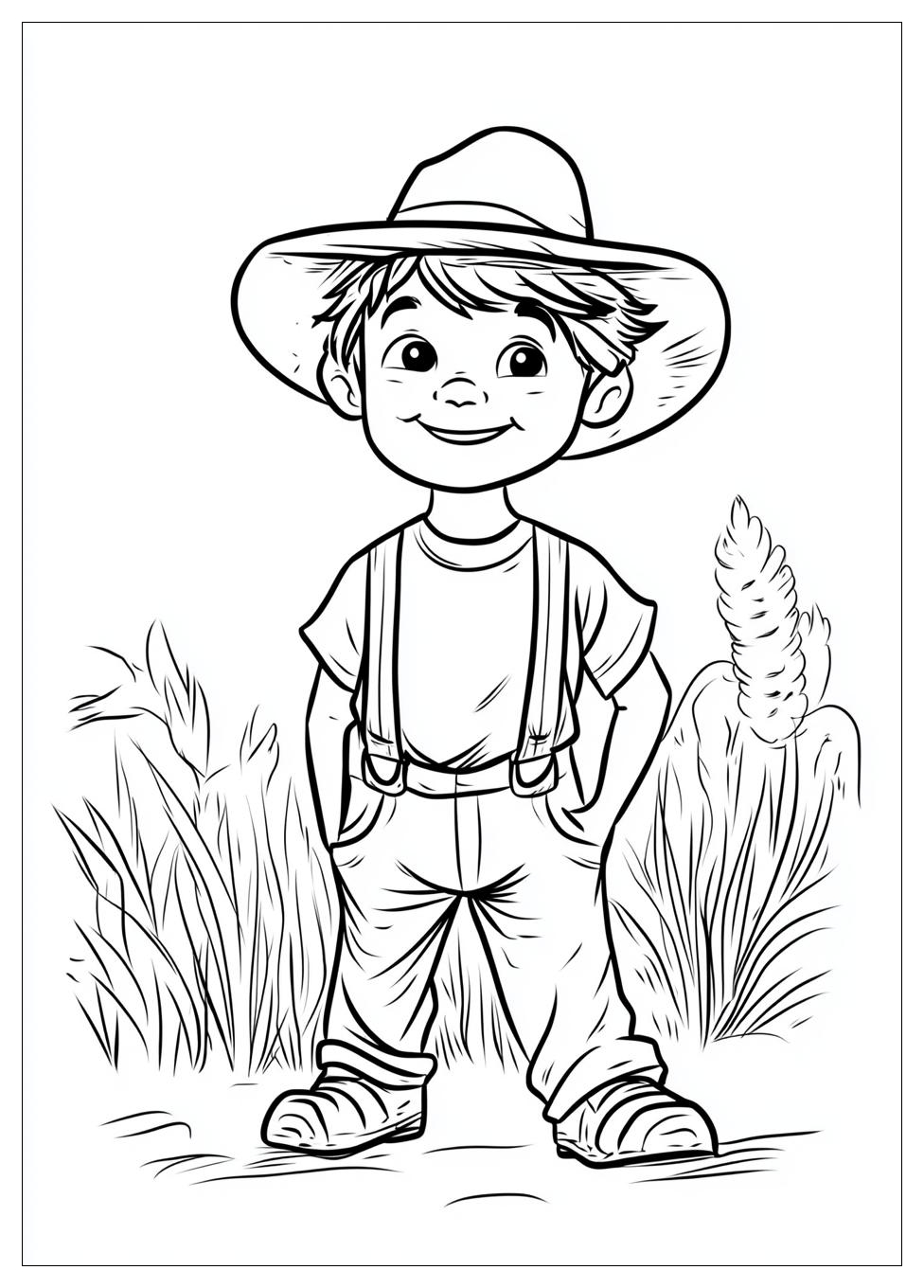 Kolorowanki Do Druku Farmer 8