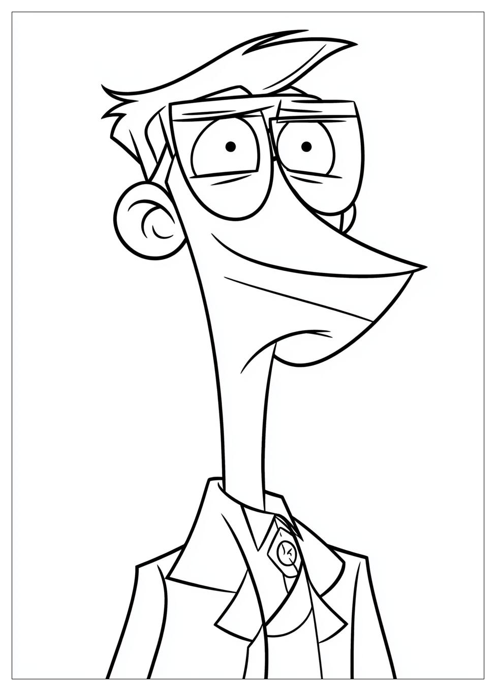 Kolorowanki Do Druku Fineasz I Ferb 1
