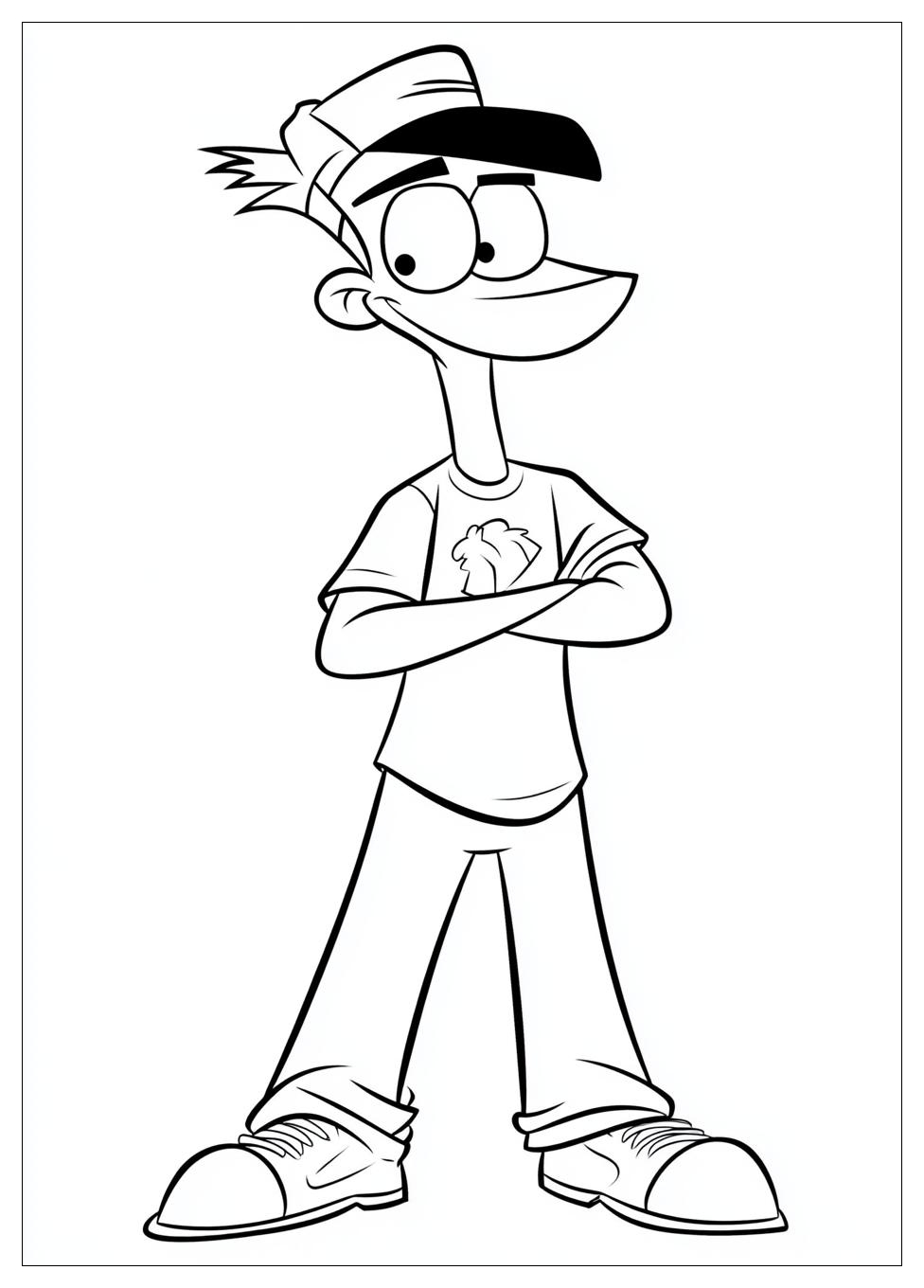 Kolorowanki Do Druku Fineasz I Ferb 2
