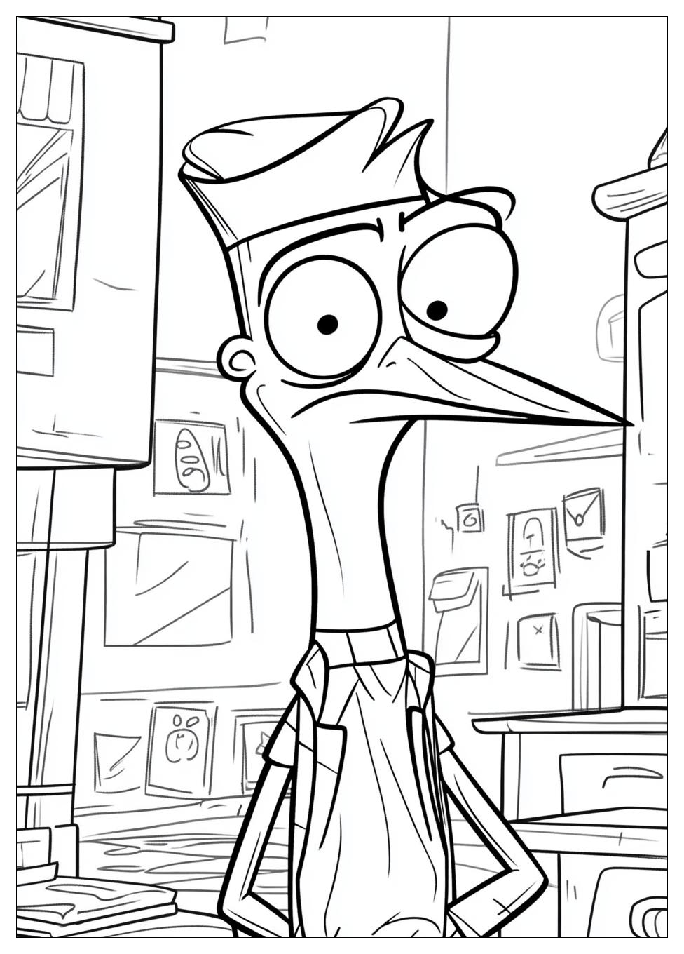 Kolorowanki Do Druku Fineasz I Ferb 23